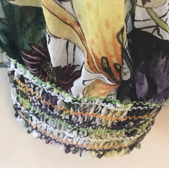 Gucci Silk Floral Blouse NWT - Picture 4 of 5